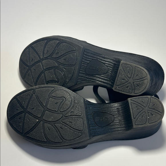 Born Black Leather Heal Women's Sandals - Picture 7 of 7
